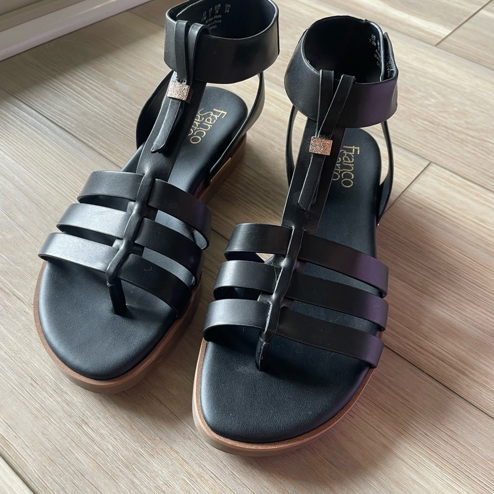 Franco Sarto Black Women's Sandals